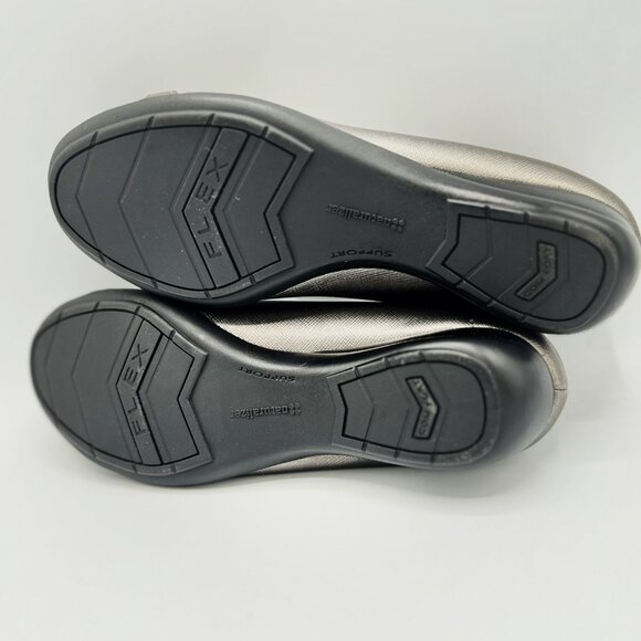 Naturalizer Haute Pewter Saga Shoes Size 7-1/2 M With Box - Picture 7 of 8